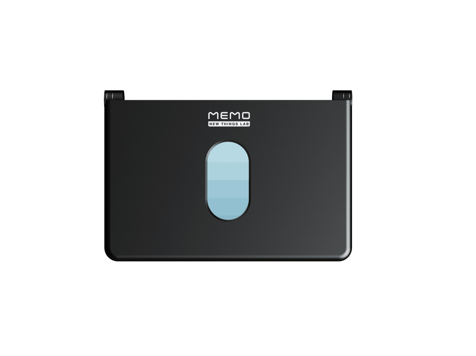 MEMO aluminium whiteboard wallet in black